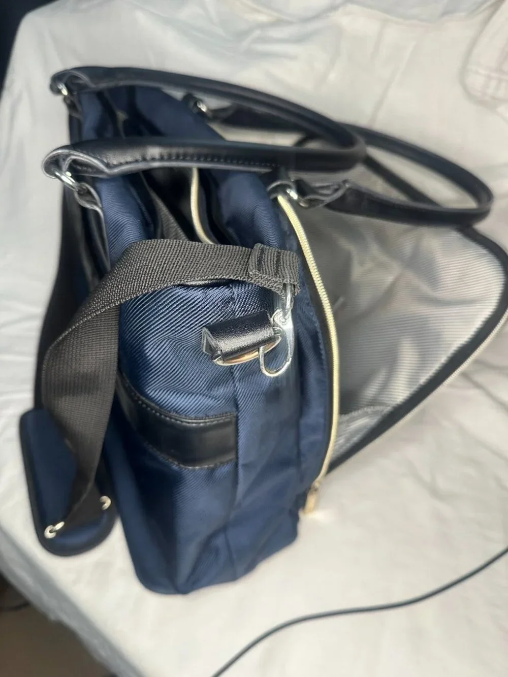 Kenneth Cole Chelsea Chevron Tote Bag
